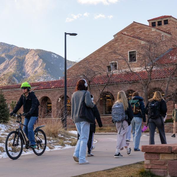 campus community members on campus